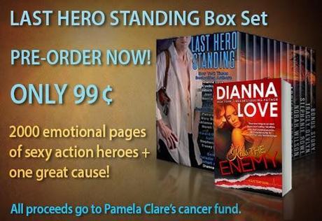 LAST HERO STANDING BOX SET- 99 CENTS!! 11 BOOKS, 11 AUTHORS!! PROCEEDS GO TO PAMELA CLARE CANCER FUND + HUGE GIVEWAY!!
