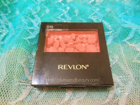 Revlon Powder Blush Classy Coral : Review, Swatch, FOTD