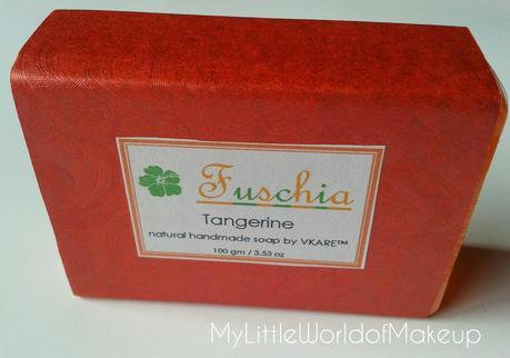 Fuschia Natural Handmade Soap in Tangerine Review