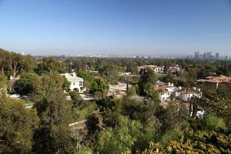 Overlooking the Los Angeles Basin from the Pritzker Estate