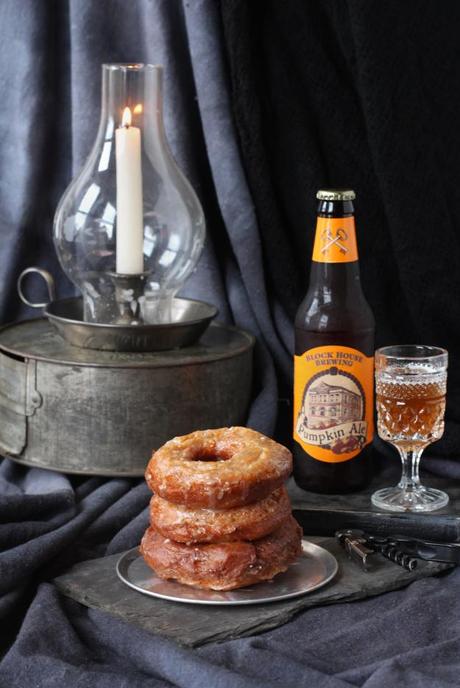 Pumpkin Ale and Donuts