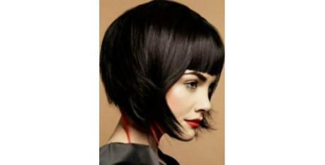 Inverted Bob with Streaks and Razored Edges