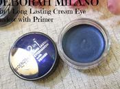 Deborah Milano Long Lasting Cream Eyeshadow With Primer Review, Swatch, EOTD