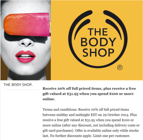 vosn 2014 the body shop