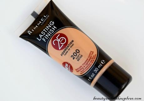 Rimmel London Lasting Finish 25 Hour Foundation