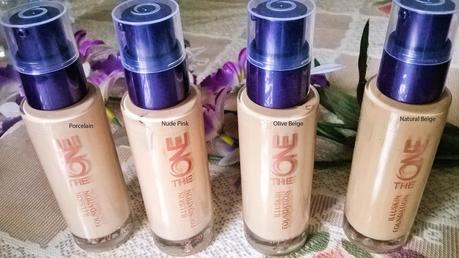 Oriflame The One Illuskin Foundation SPF 20 Review, Swatches & Application