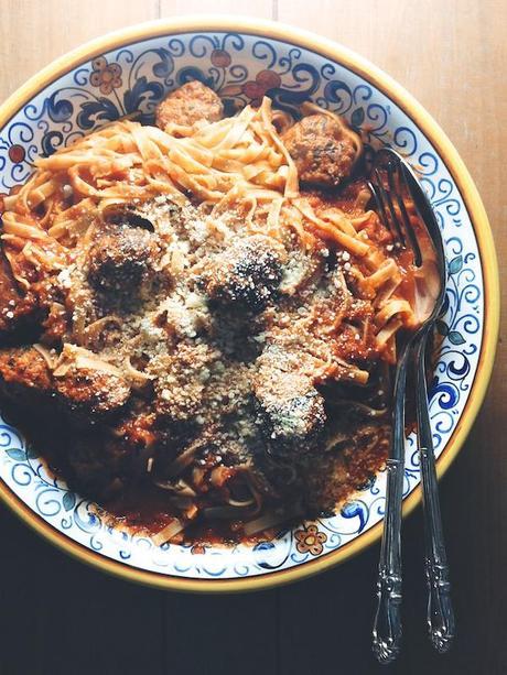 tagliatelle_meatballs_pasta_csa_box_FeedMeDearly
