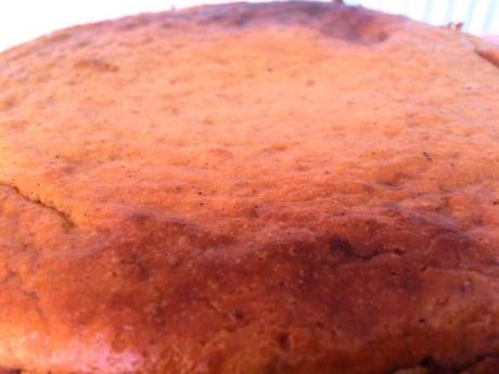 browned top of pumpkin pie cheesecake with recipe and how to