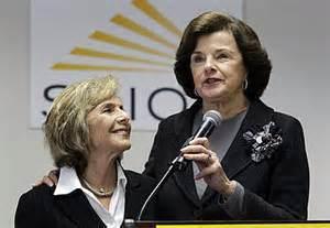 Boxer (l) and Feinstein (r)