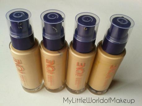 Oriflame IlluSkin Foundation Review, Swatches and FOTD