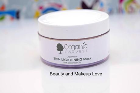 Organic Harvest Skin Lightening Mask Review