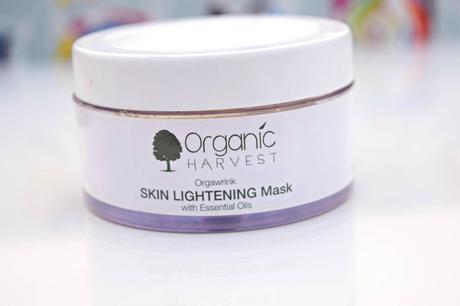 Organic Harvest Skin Lightening Mask