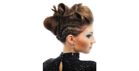 Braided Updo with Turns and Twists