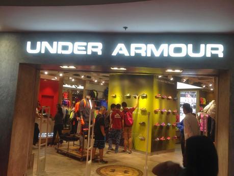 sm megamall under armour