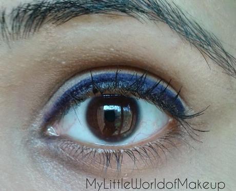 Oriflame - The One Eyeliner Stylo in Blue - Review  Swatches & EOTD
