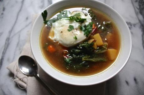 Kale and Beet Soup