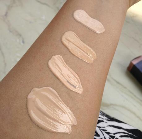 Oriflame The ONE Illuskin Foundation – Review + Swatches of all shades