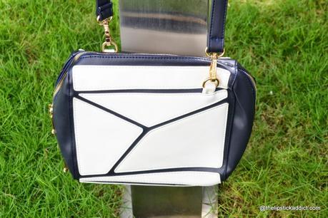 OASAP :: Refined Geo Contrast Shoulder Bag