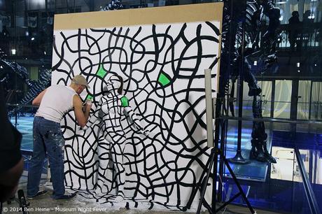 Ben Heine abstract artwork in progress