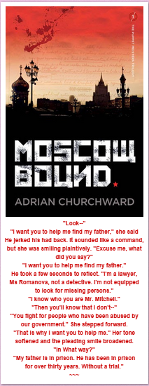 Author Interview: Adrian Churchward: Moscow Bound: First Taste of Russian Culture in His Teens