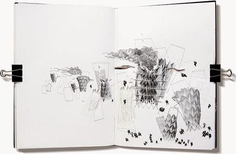 paper | book with hand cut detail