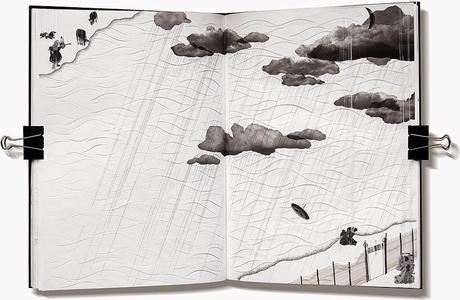 paper | book with hand cut detail