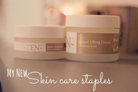 Skin Care Staples // TEN Anti-Aging Range