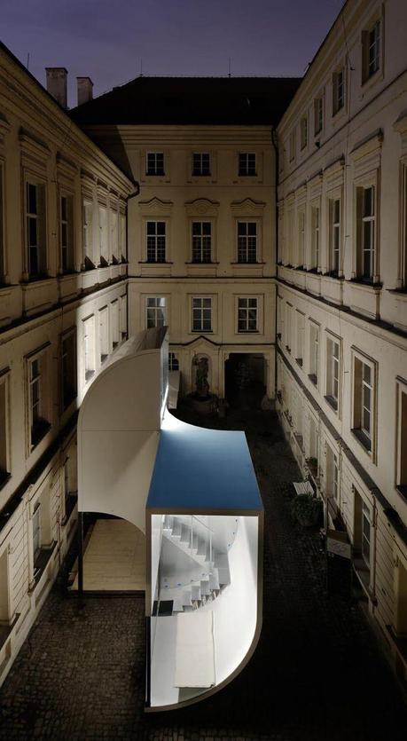 Hermitage 2 single residence in a Prague courtyard