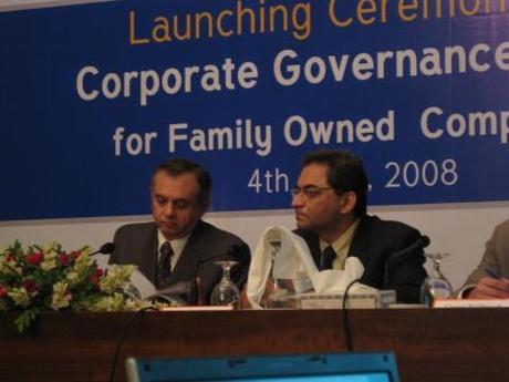 Launching CIPE's Corporate Governance Guide for Family-owned Companies in Pakistan.