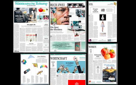 Germany’s Suddeutsche Zeitung: new, elegant weekend edition