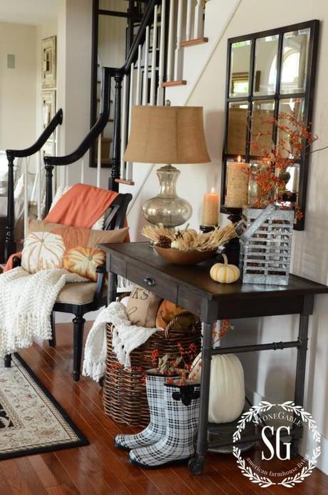 Home Decor in Warm Autumn Colors!