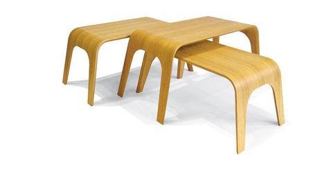 armen Sevada Gharabegian of Lounge22 in Los Angeles and his bamboo folding tables