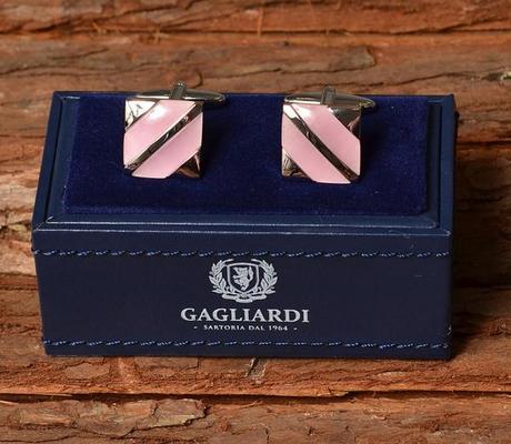 Pink-Insert-Cufflinks Gagliardi
