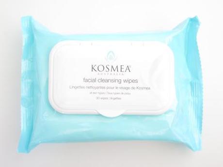 kosmea facial cleansing wipes