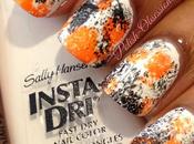 Fall Busy Girl Nails Sponging