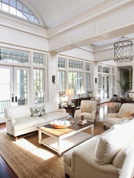 Weekend Roomspiration!!  Rooms I've Never Posted Before, Lots of White!