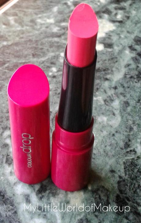 Oriflame Colour Drop Lipstick in Melting Pink - Review and Swatches