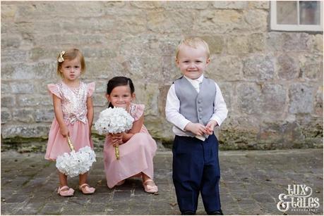 The Priory Cottages Wedding Photography Leeds - cheeky paige boy
