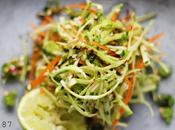 Asian Coleslaw with Cabbage, Carrots, Lime Sesame Seeds #187