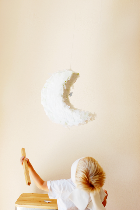 How To Make A DIY Moon Piñata