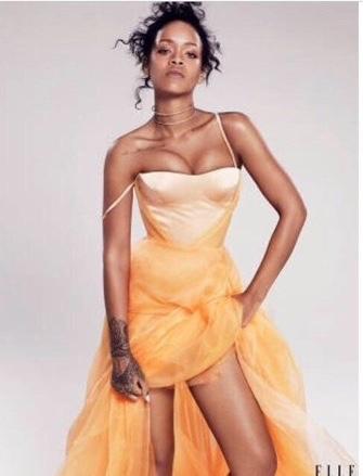Rihanna Covers Elle December Issue