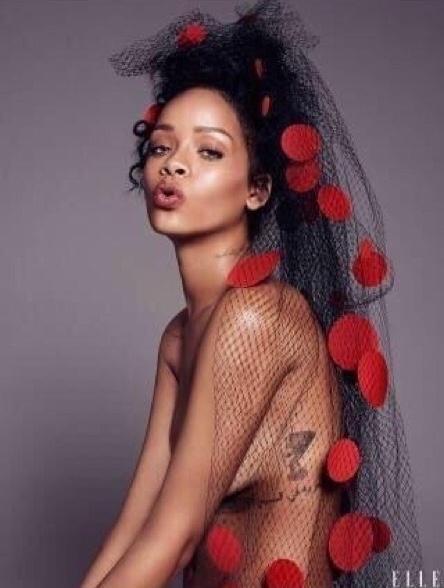 Rihanna Covers Elle December Issue