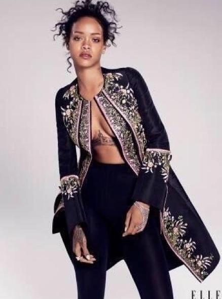 Rihanna Covers Elle December Issue