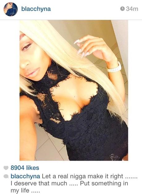 Blac Chyna Responds To Tyga’s Childish Ways