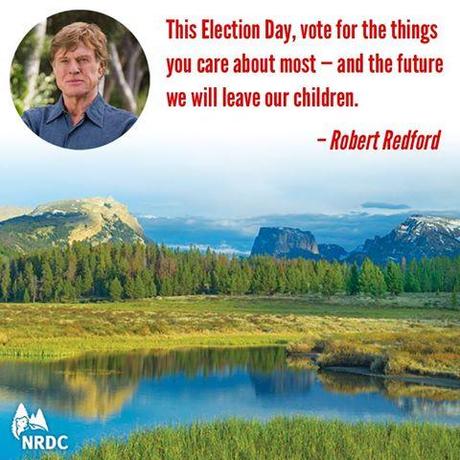With Election Day approaching, Robert Redford asks everyone to get out and vote. NRDC President Frances Beinecke explains why she hopes you'll join us at the polls: http://bit.ly/1nQf7Lt. -Claire
