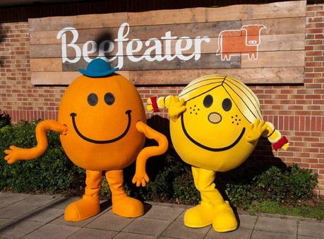 New Mr Men & Little Miss Kids Menu at Beefeater