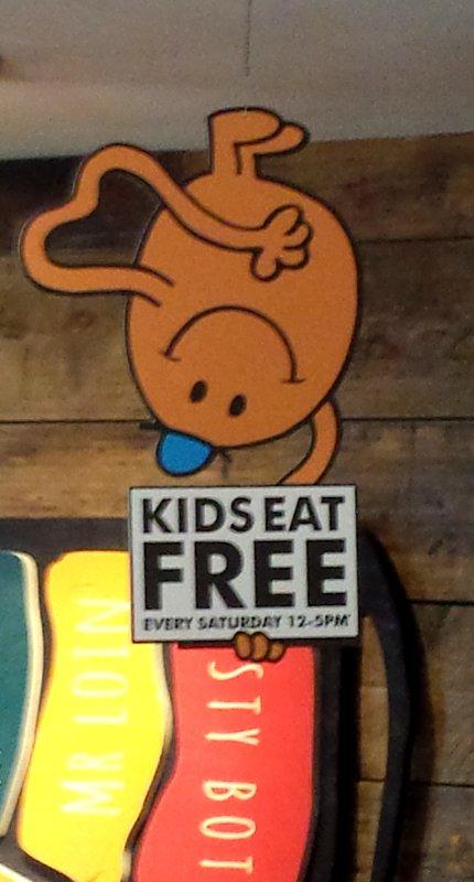 New Mr Men & Little Miss Kids Menu at Beefeater