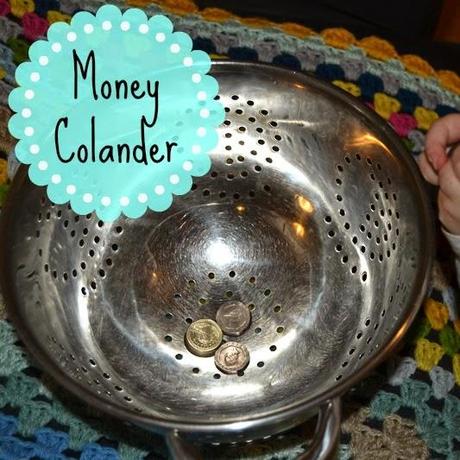 Day 25: Money colander