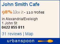 John Smith Cafe on Urbanspoon
