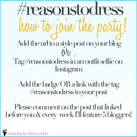 Reasonstodress linkup rules #fblogger linkup, link pary, linky for mom blogger, linkup for mom style